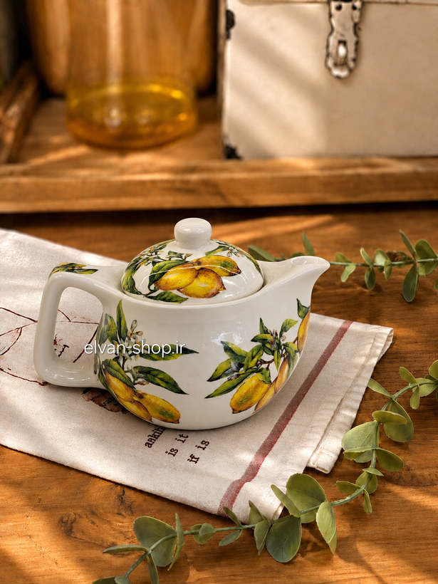 قوری چینی لیمو | الوان شاپ