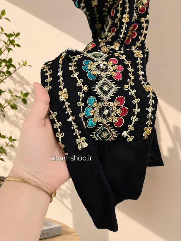 مانتو لینن سوزندوزی | الوان شاپ